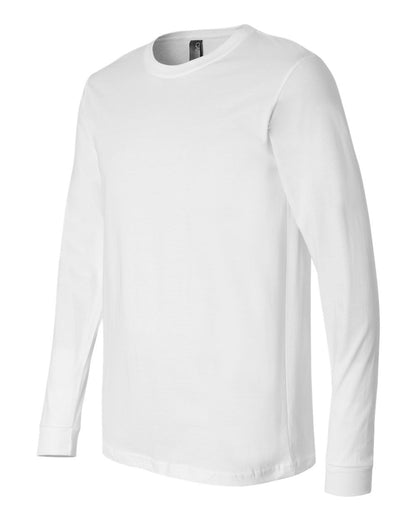 BELLA + CANVAS Unisex Jersey Long Sleeve Tee 3501 #color_White