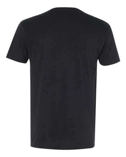 Next Level Sueded V-Neck T-Shirt 6440 #color_Black