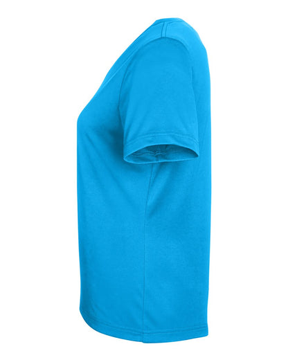 Team 365 Women's Zone Performance Mesh T-Shirt TT15W #color_Electric Blue