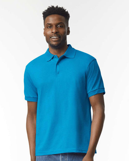 Gildan Unisex DryBlend® Jersey Polo 8800 #colormdl_Sapphire