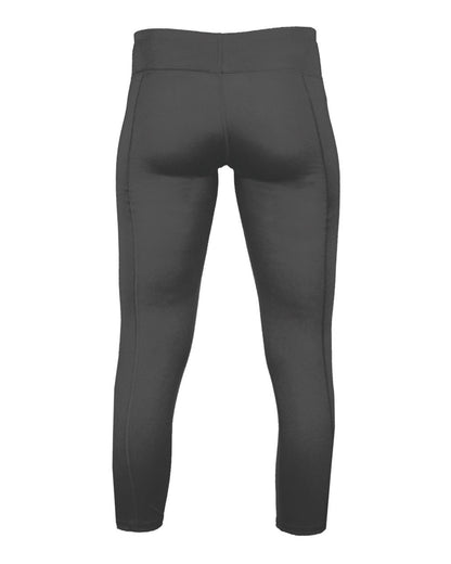 Badger Women's Capri Leggings 4617 #color_Graphite