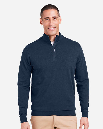TASC Performance Inc Men's Cloud French Terry Quarter-Zip Pullover TM616 #colormdl_Classic Navy