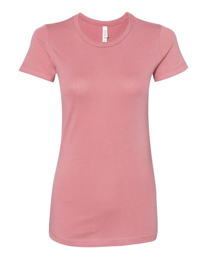 BELLA + CANVAS Women's Slim Fit Tee 6004 #color_Mauve