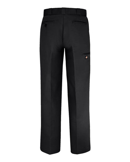 Dickies Men's Double Knee Work Pants 8528 #color_Black - 36I