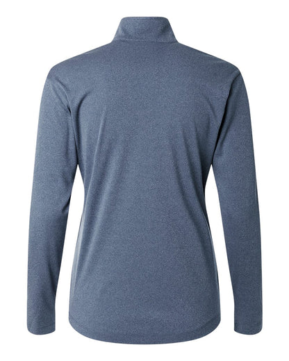 AllPro Women's Pro-Lock Performance Quarter-Zip Pullover 41870L #color_Heather Navy