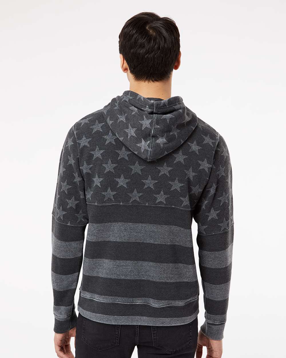 #colormdl_Black Stars & Stripes Triblend