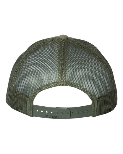 Richardson Low Pro Trucker Cap 115 #color_Loden