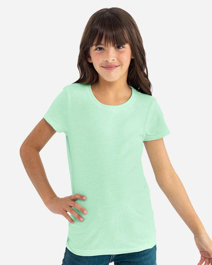 Next Level Girls’ CVC Princess T-Shirt 3712 #colormdl_Mint