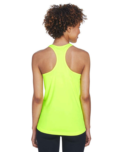 Team 365 Women's Zone Performance Racerback Tank TT11WRC #colormdl_Safety Yellow