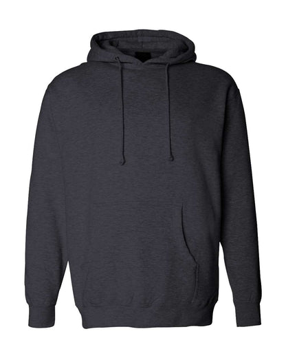 Independent Trading Co. Unisex Heavyweight Hooded Sweatshirt IND4000 #color_Charcoal Heather