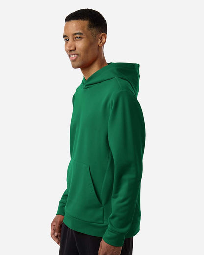 Team 365 Unisex Squad Hooded Tech Fleece Pullover TT400 #colormdl_Sport Forest