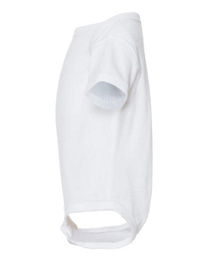 Rabbit Skins Infant Baby Rib Bodysuit 4400 #color_White