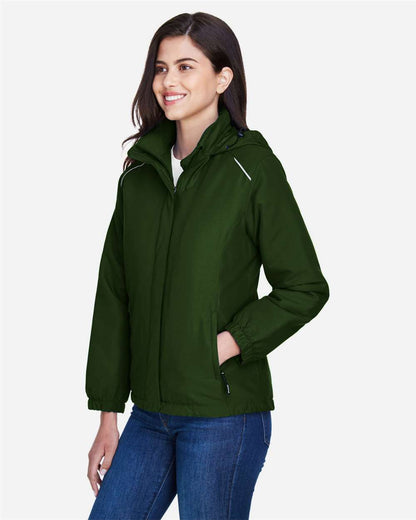 CORE365 Women's Brisk Insulated Jacket 78189 #colormdl_Forest