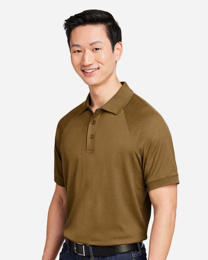Harriton Men's Charge Snag and Soil Protect Polo M208 #colormdl_Coyote Brown