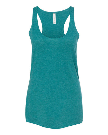 BELLA + CANVAS Women's Triblend Racerback Tank 8430 #color_Teal Triblend