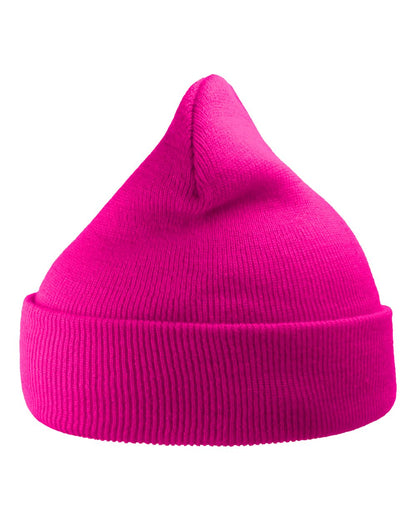 Atlantis Headwear Sustainable 12" Knit WIND #color_Fuchsia Pink