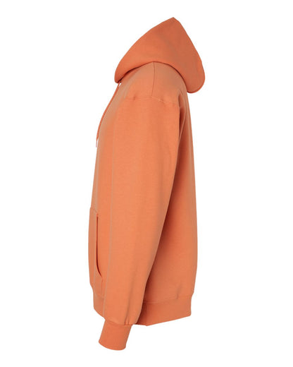 Hanes Unisex Ultimate Cotton® Hooded Sweatshirt F170 #color_Pumpkin