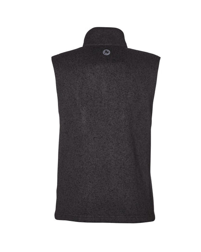 Marmot Women's Drop Line Fleece Vest M16251 #color_Black Heather