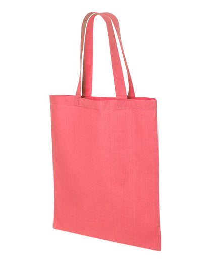 Q-Tees Economical Tote QTB #color_Azalea