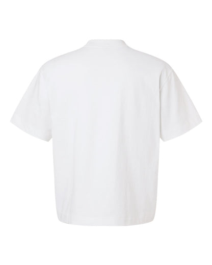 American Apparel Unisex Heavyweight Cotton Mid-Length Tee 13ML0 #color_White