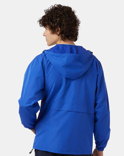 Champion Unisex Full-Zip Anorak Jacket CO125 #colormdl_Royal Blue