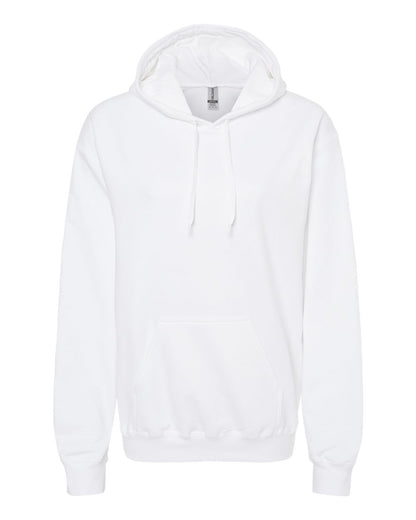 Gildan Unisex Softstyle® Midweight Hooded Sweatshirt SF500 #color_White