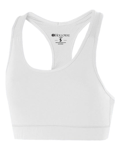 Holloway Women's Vent Sports Bra 223300 #color_White