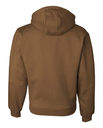 DRI DUCK Men's Tall Crossfire Heavyweight Power Fleece Hooded Jacket with Thermal Lining 7033T #color_Saddle