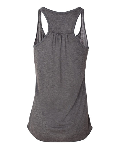 BELLA + CANVAS Women's Flowy Racerback Tank 8800 #color_Dark Grey Heather