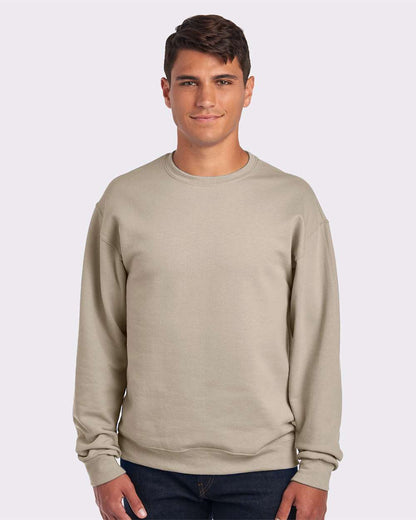 JERZEES Unisex NuBlend® Crewneck Sweatshirt 562MR #colormdl_Sandstone