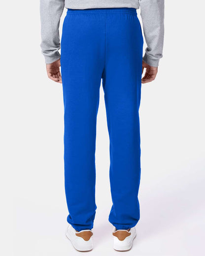 Hanes Unisex EcoSmart® Sweatpants P650 #colormdl_Deep Royal