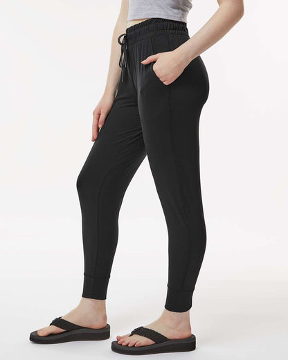 Holloway Women's Eco Revive™ Ventura Soft Knit Joggers 222799 #colormdl_Black