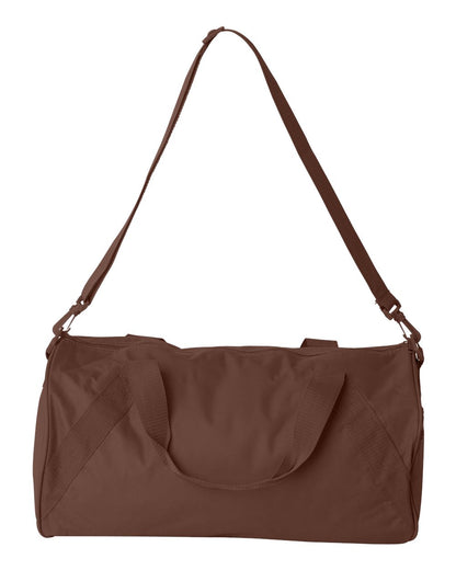 Liberty Bags Recycled 18” Small Duffel Bag 8805 #color_Brown