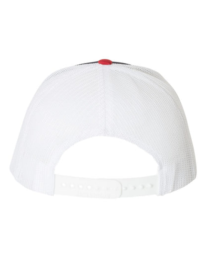 Richardson Snapback Trucker Cap 112 #color_Navy/ White/ Red