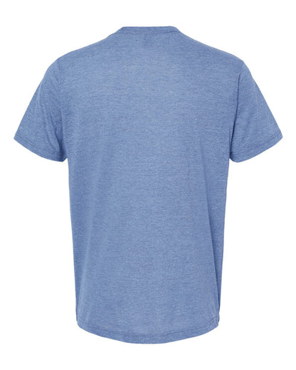 Tultex Tri-Blend T-Shirt 254 #color_Athletic Blue Tri Blend