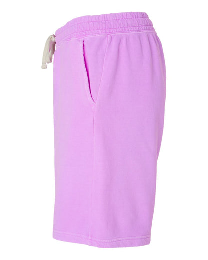 Comfort Colors Garment-Dyed Lightweight Fleece Sweat Shorts 1468 #color_Neon Violet