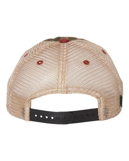 LEGACY Old Favorite Trucker Cap OFA #color_Black/ Cardinal/ Khaki