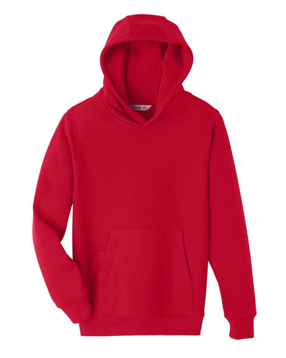 Team 365 Youth Zone HydroSport™ Heavyweight Hooded Sweatshirt TT96Y #color_Sport Red