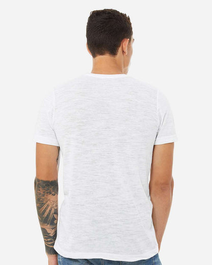 BELLA + CANVAS Unisex Texture Tee 3650 #colormdl_White Slub