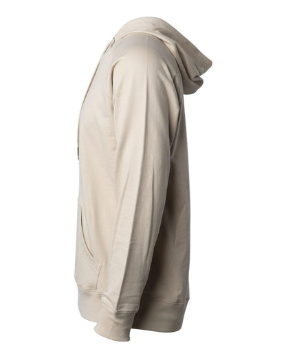 Independent Trading Co. Icon Lightweight Loopback Terry Hooded Sweatshirt SS1000 #color_Sand