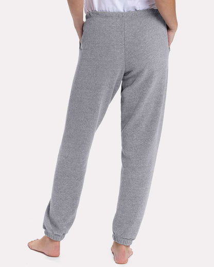Next Level Women's Laguna Sueded Sweatpants 9884 #colormdl_Heather Grey