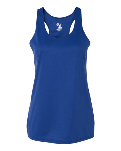 Badger Women’s B-Core Racerback Tank Top 4166 #color_Royal