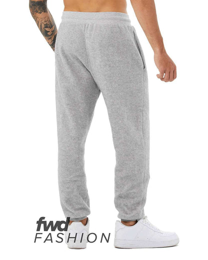 BELLA + CANVAS FWD Fashion Sueded Fleece Jogger 3327 #color_Athletic Heather