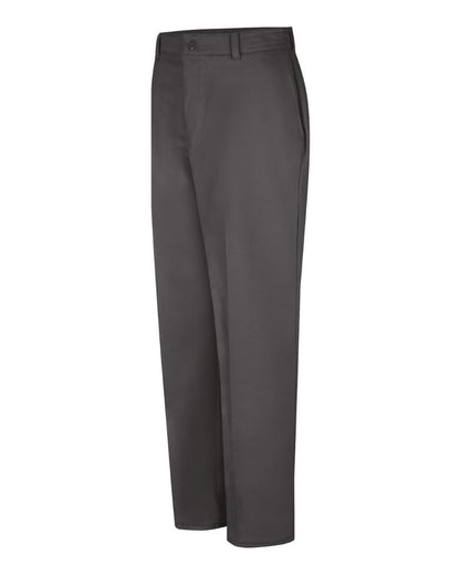 Red Kap Men's Wrinkle-Resistant Cotton Work Pants PC20 #color_Charcoal - 34I