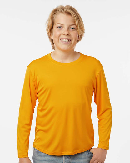 AllPro Youth Pro-Lock Performance Long Sleeve T-Shirt 48400Y #colormdl_Gold