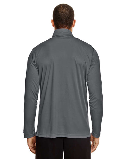 Team 365 Men's Zone Performance Quarter-Zip Pullover TT31 #colormdl_Sport Graphite