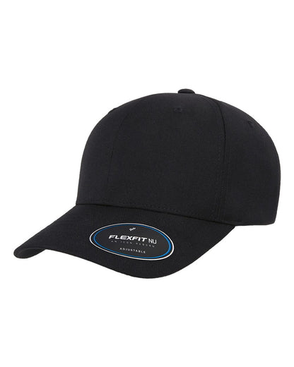 Flexfit NU® Adjustable Cap 6110NU #color_Black