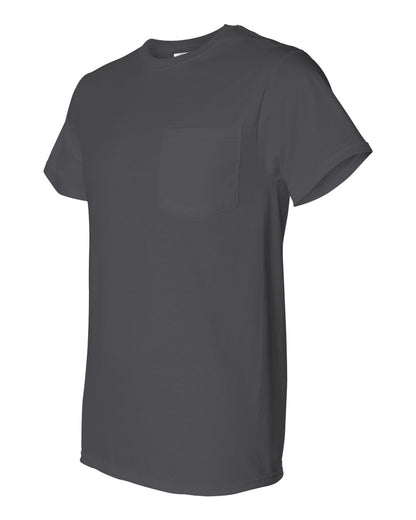 Fruit of the Loom HD Cotton Pocket T-Shirt 3930PR #color_Charcoal Grey