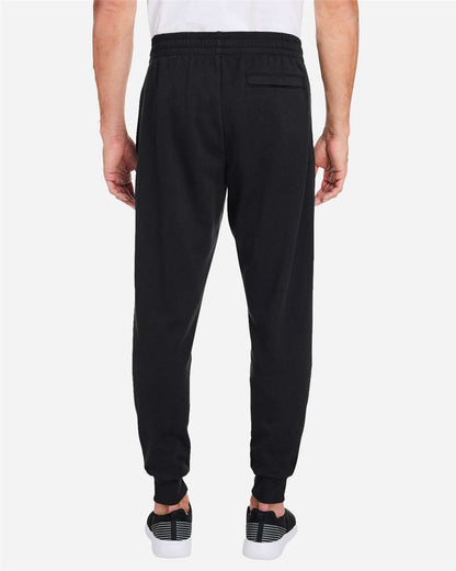 Under Armour Unisex Rival Fleece Joggers 1379774 #colormdl_Black/ White