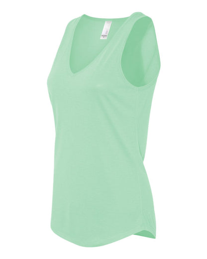 BELLA + CANVAS Women's Flowy V-Neck Tank 8805 #color_Mint